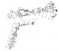 Proxxon 28546 Angle grinder WSL 220/E Spare Parts